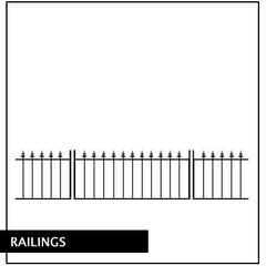 metal railings