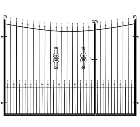 3/4 Split Gates - Front/ Double Entrance Gates – Evador