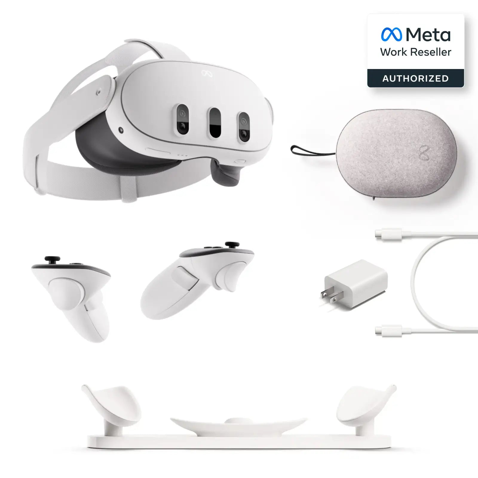 Meetings and Collaboration in VR | Meta Quest 3 Solution Bundle