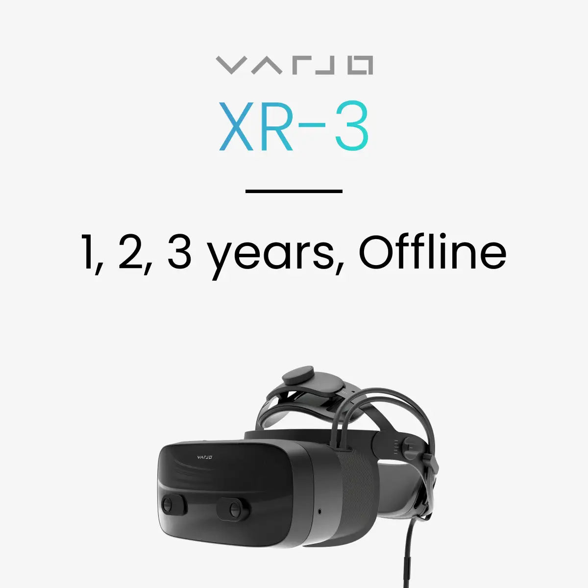 Varjo XR-3 Software Subscription | 1, 2, 3 Years, Offline/Unlock