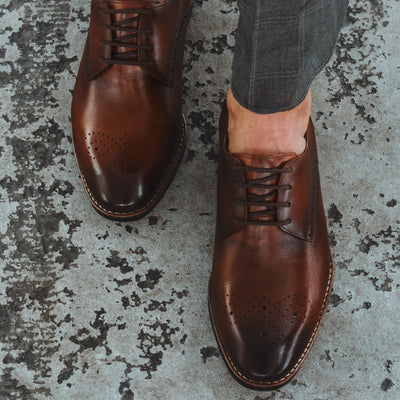 sandro moscoloni quincy leather oxford