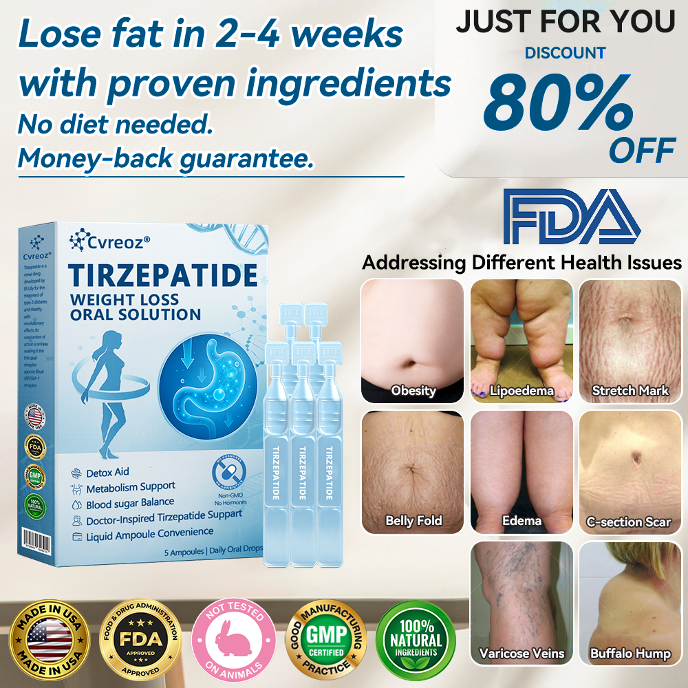 𝑪𝒗𝒓𝒆𝒐𝒛® GLP-1-Tirzepatide Oral Solution