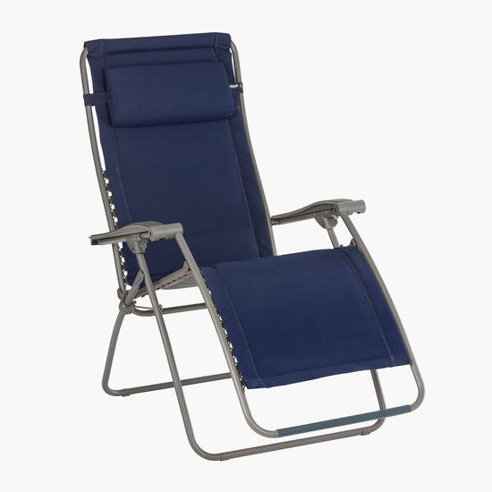 reclining chair rsxa clip air | black comfort LAFUMA tubing MOBILIER bordeaux
