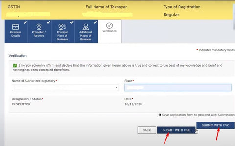 APOB Registration Process - Once you do that, you will have two options to complete the verification
