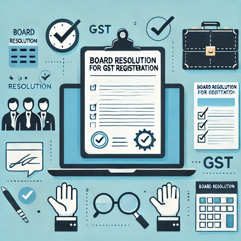 Board Resolution Format for GST Registration