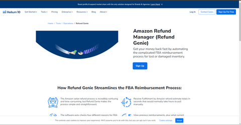 Refund Genie Chrome Extension for Amazon Seller