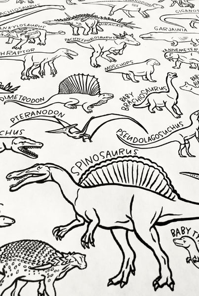 dinosaurs coloring pages with names dinosaur coloring pages to