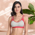 Women's Cotton Non-Padded Non-Wired Full Coverage Seamless Sports Bra