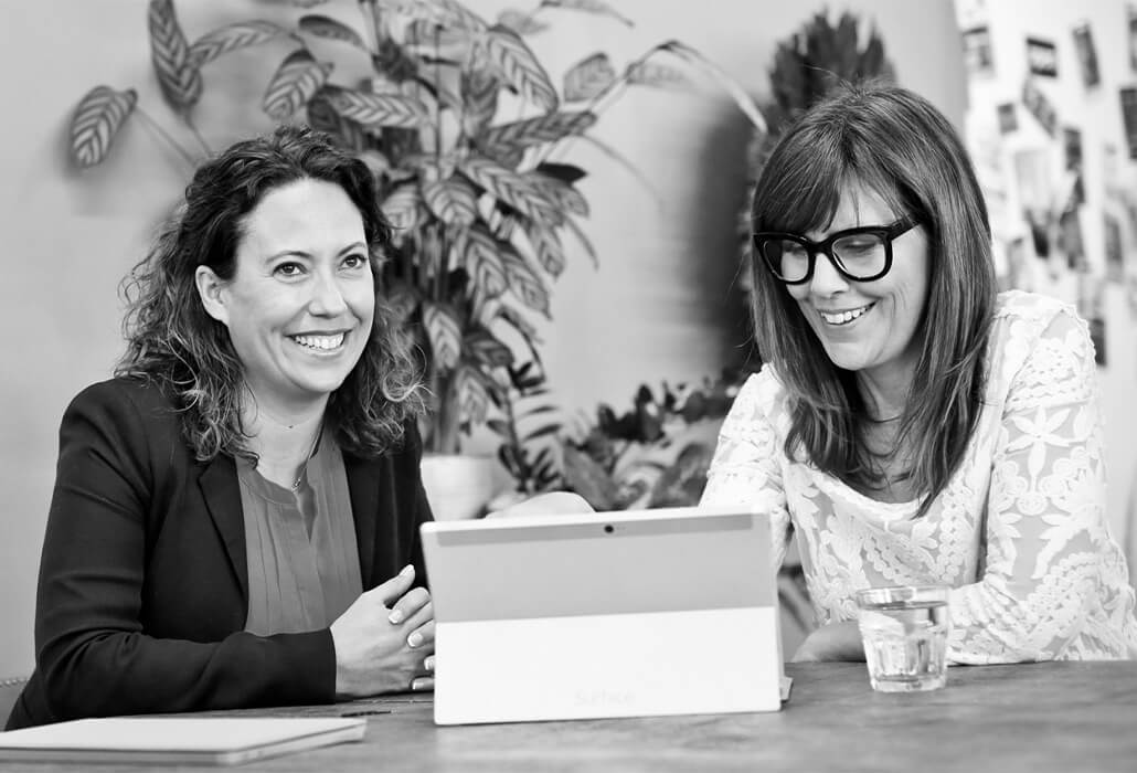 jane and lucy at the office 2009