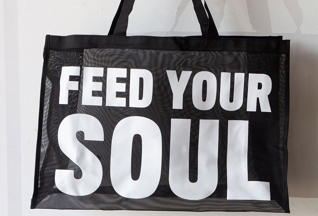 Feed Your Soul Large Shopper Bag