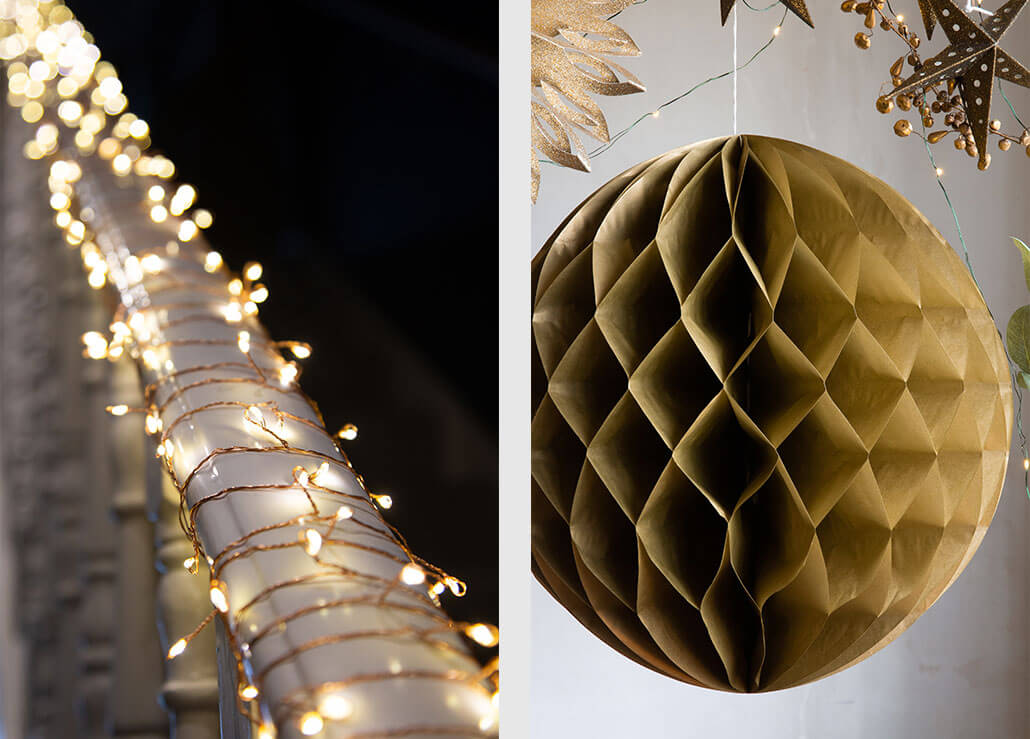 lights & honeycomb ball