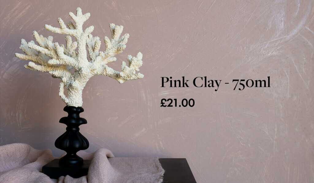 Craig & Rose Artisan Chalk Wash - Pink Clay - 750ml £21