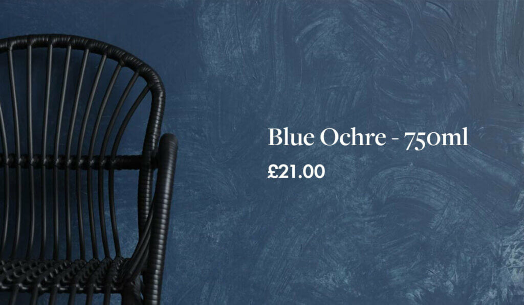 Craig & Rose Artisan Chalk Wash - Blue Ochre - 750ml £21