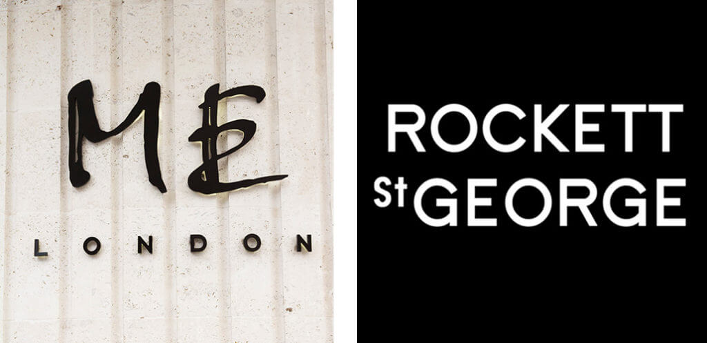 me london and rockett st george logo