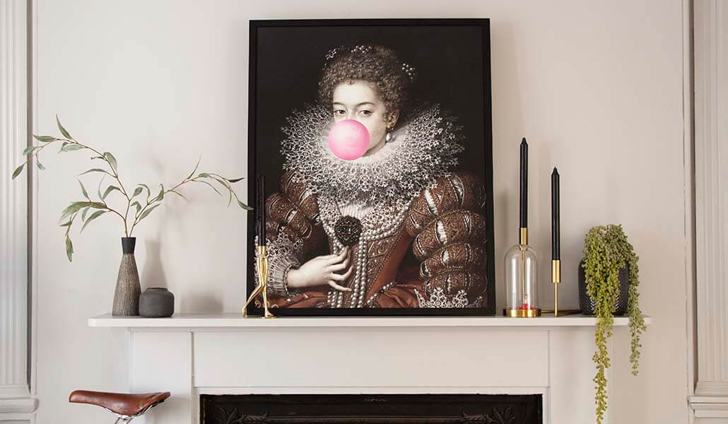 rockett st george bubblegum art print