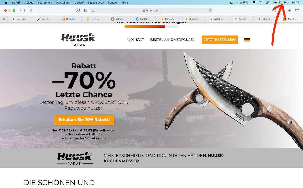 Huusk Messer Angebot