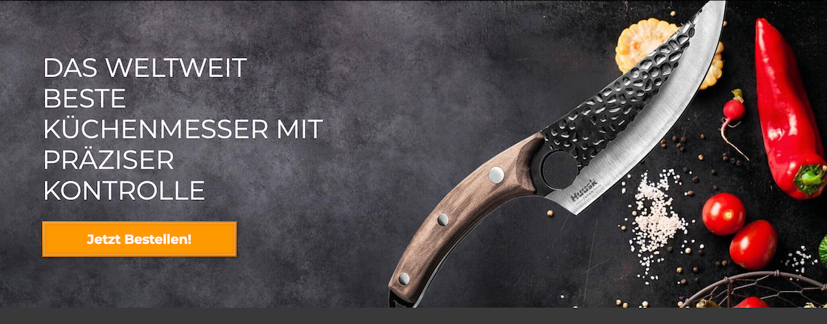 Huusk Messer - mit präziser Kontrolle das beste MEsser der Welt