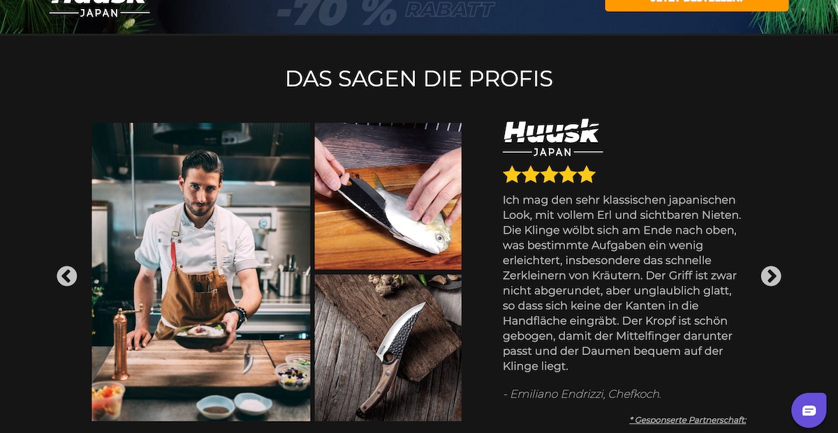 Huusk Messer Koch 2