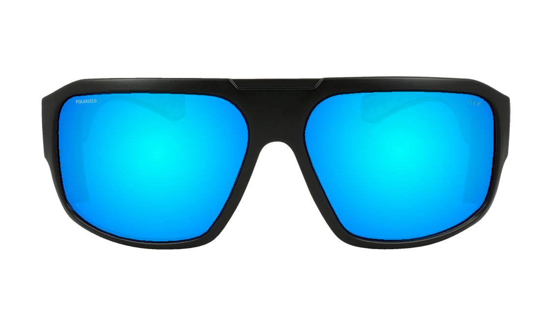 Safety Sunglasses with Polarized Blue Mirror Lenses – Bomber Eyewear