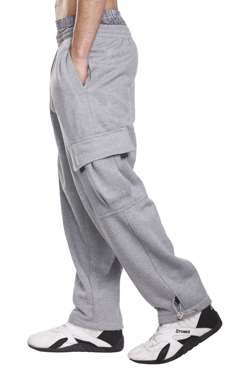 open hem jogging bottoms