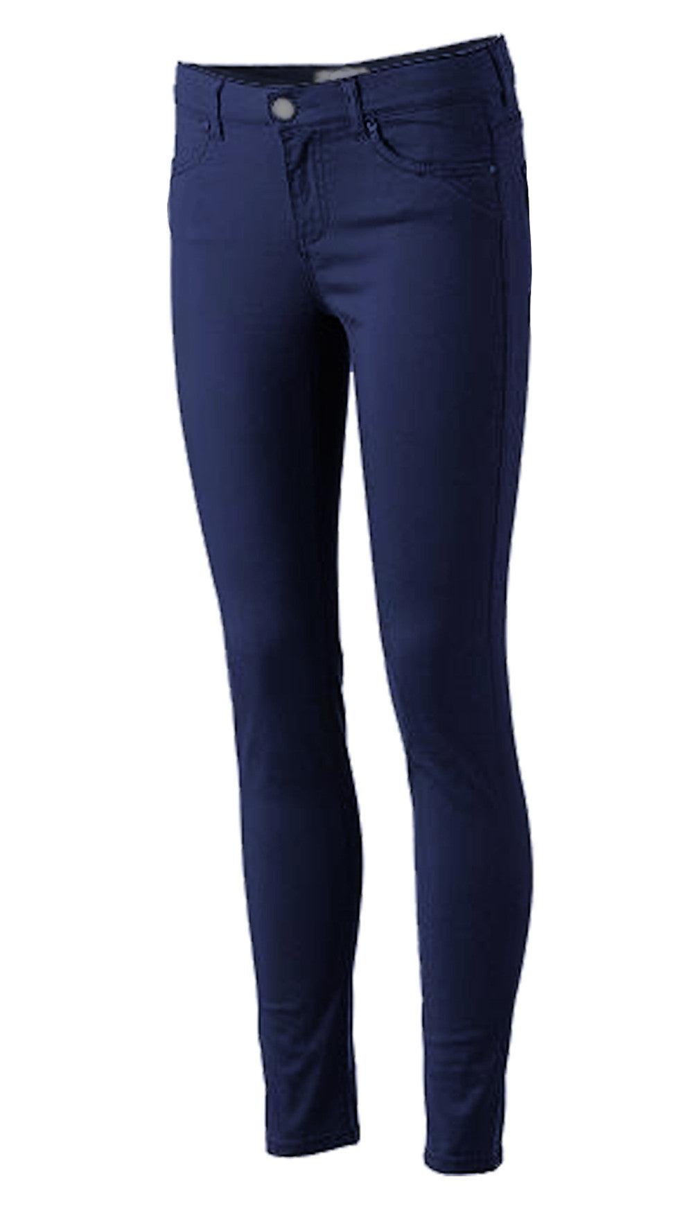 blue skinny pants