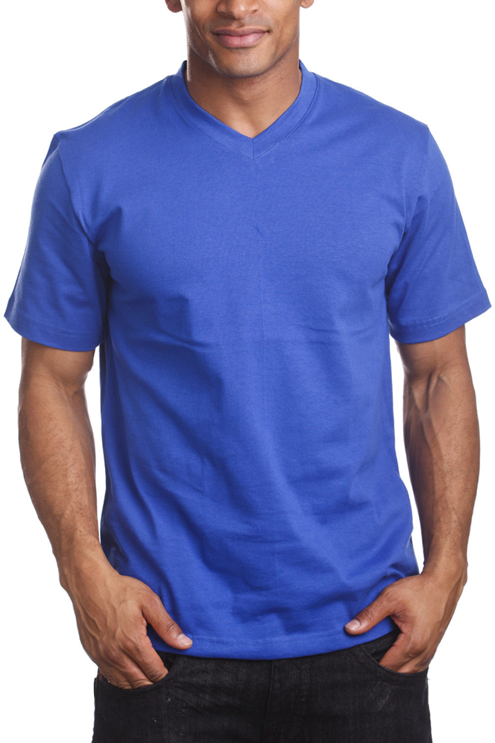 4x royal blue t shirt