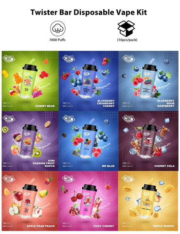 Twister Bar Vape 7000 Puffs