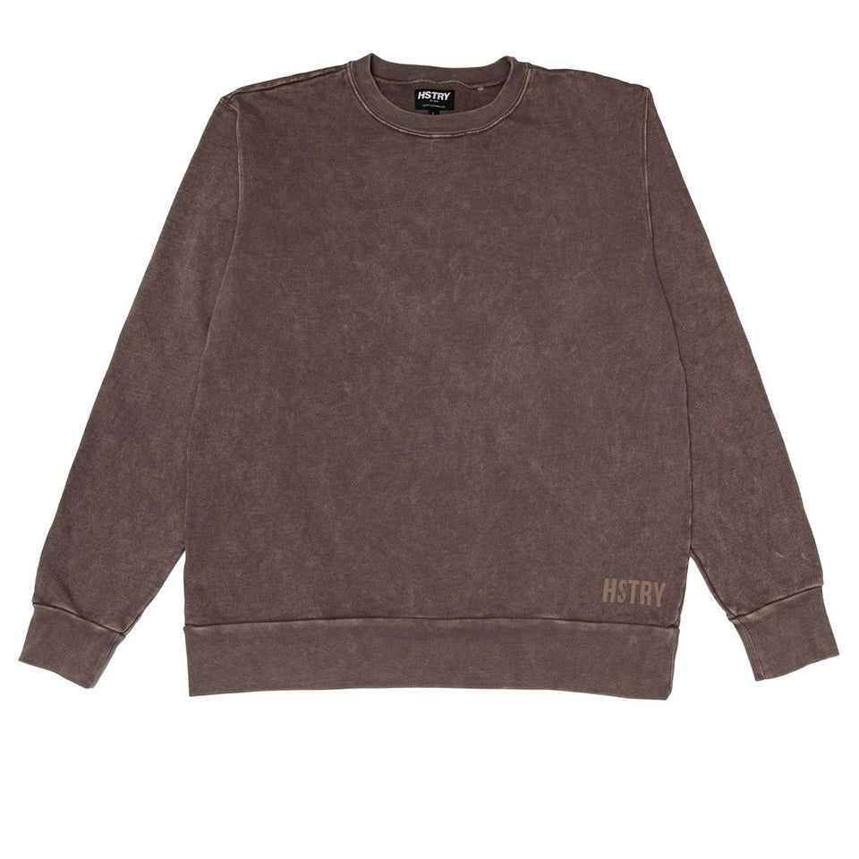 MINERAL WASHED MAUVE SWEATSHIRT – HSTRY CLOTHING