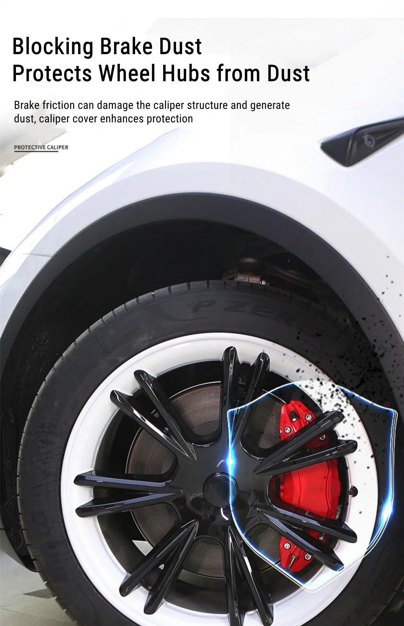 18" /19" Car Caliper Covers for Tesla Model 3