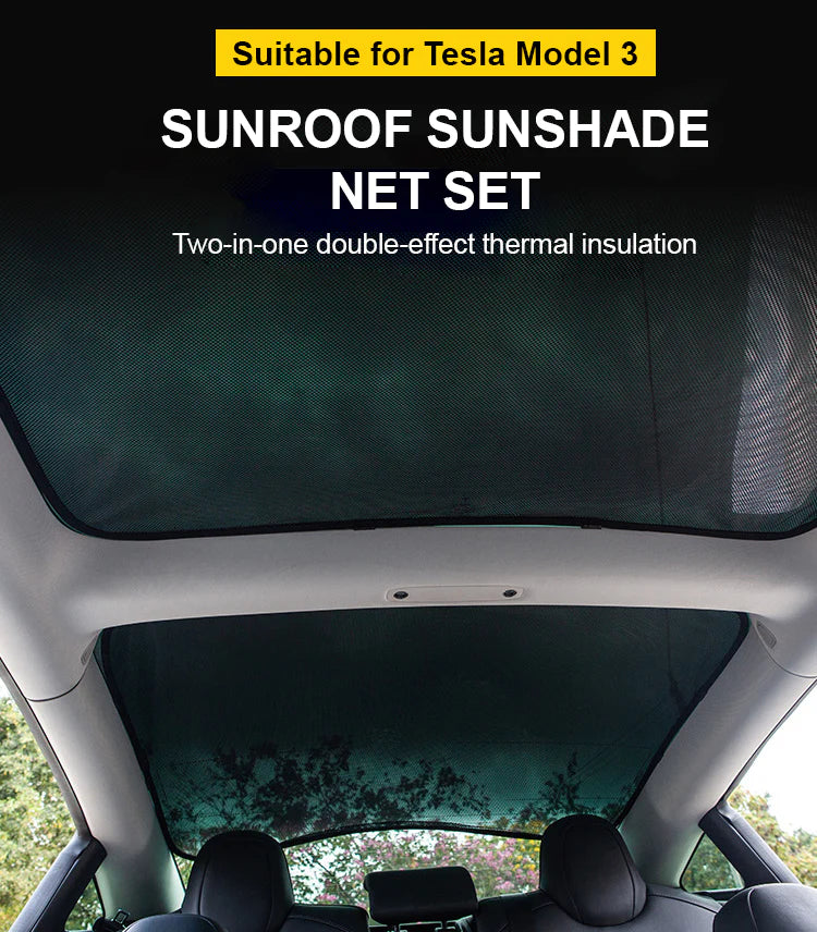 Sunshade for Tesla Model 3