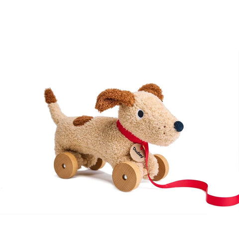 doddl gift guide Dudley Pull Along Dog