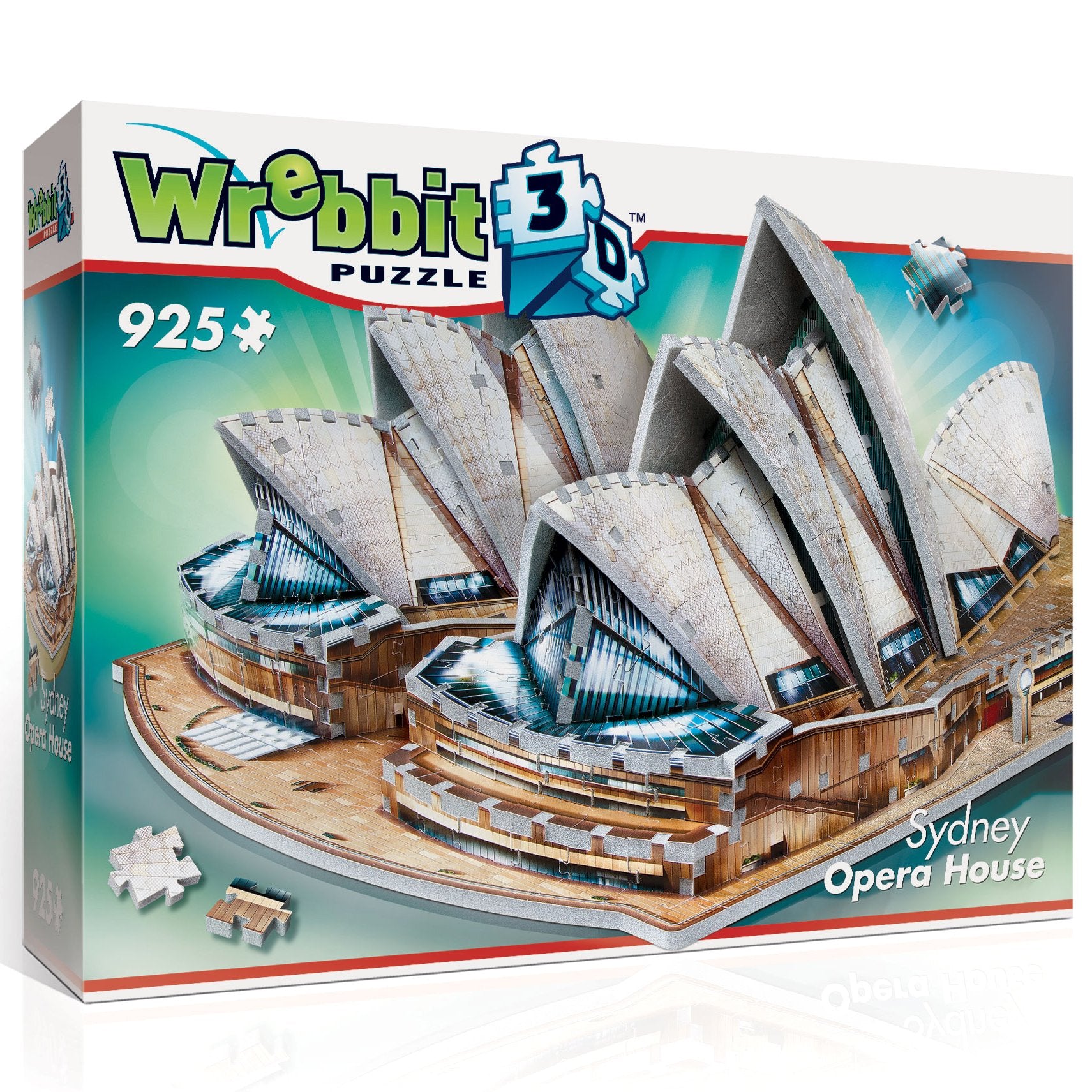 Wrebbit 3D Sydney Opera House 925 Piece | 3D