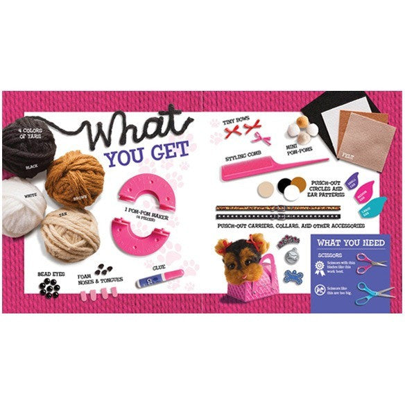 Klutz Pom-Pom Puppies | Craft Kits