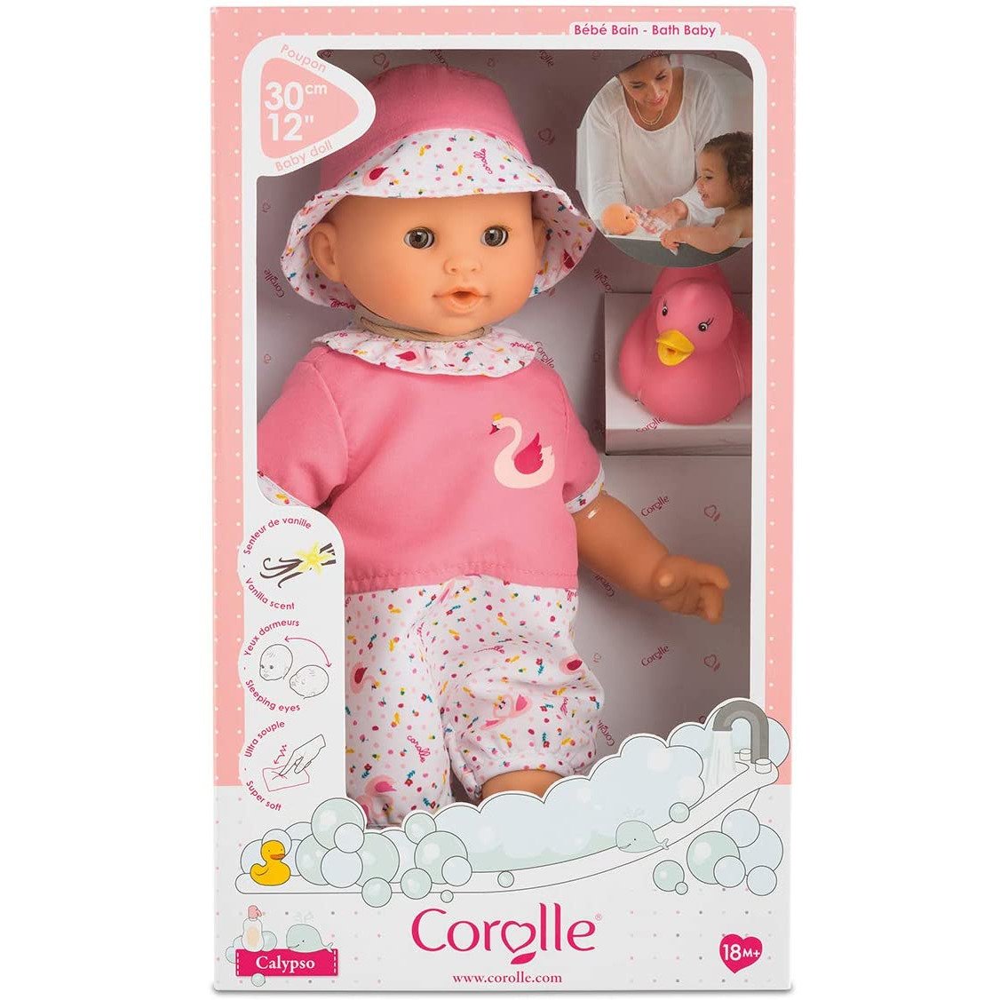 Corolle Mon Premier Bebe Bath Calypso Baby Doll 12 Baby Dolls