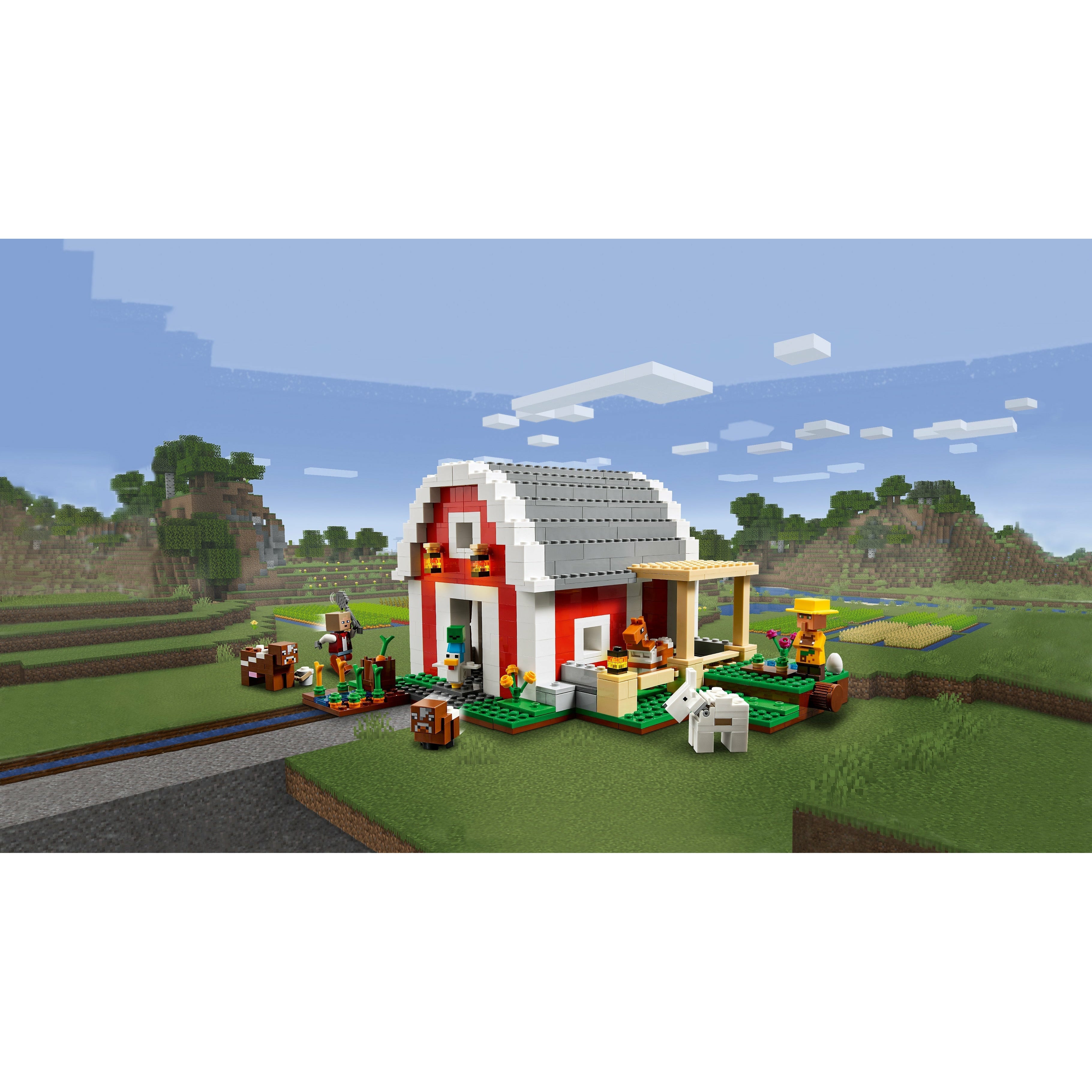 red barn minecraft