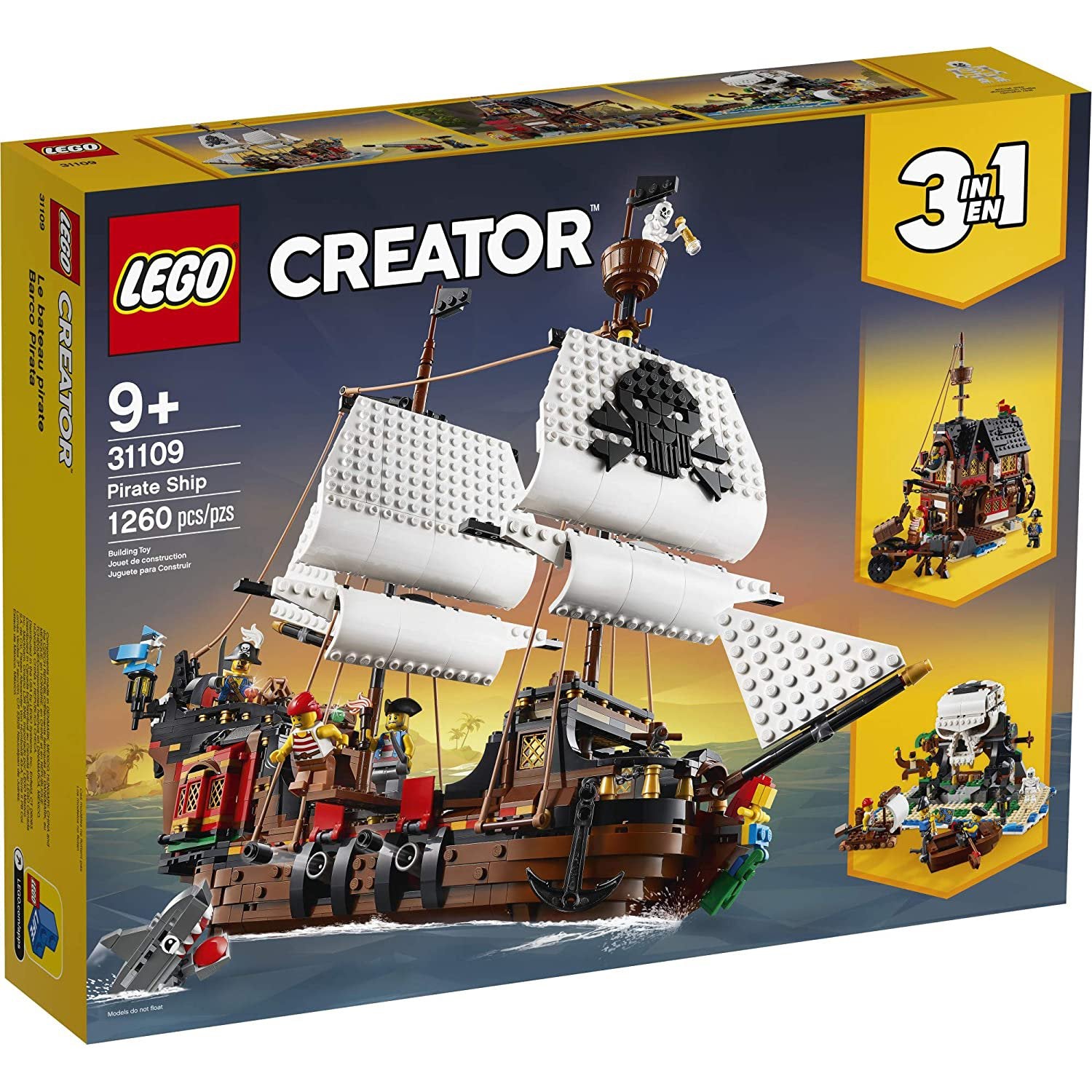 LEGO 31109 Creator Pirate Ship | and Bricks