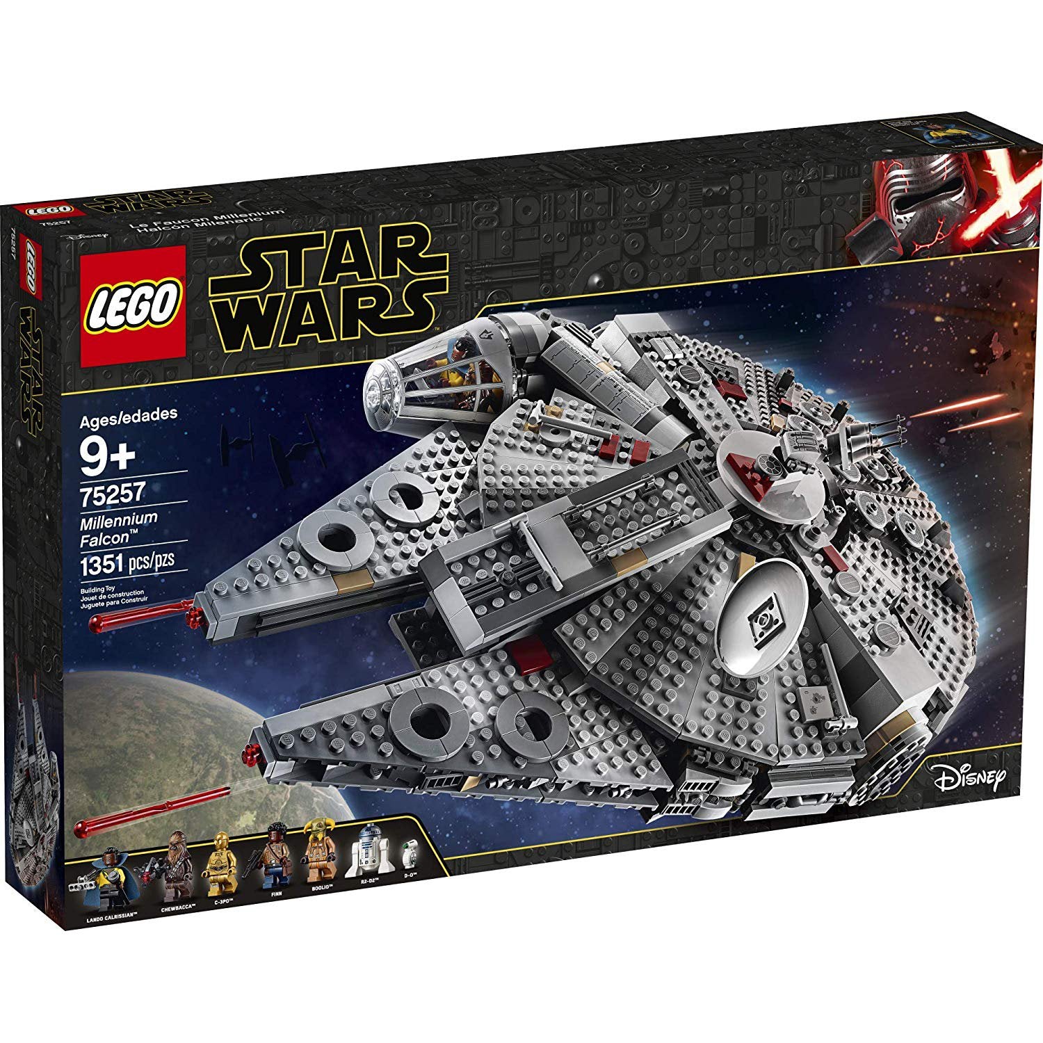 LEGO 75257 Wars Falcon Blocks and Bricks