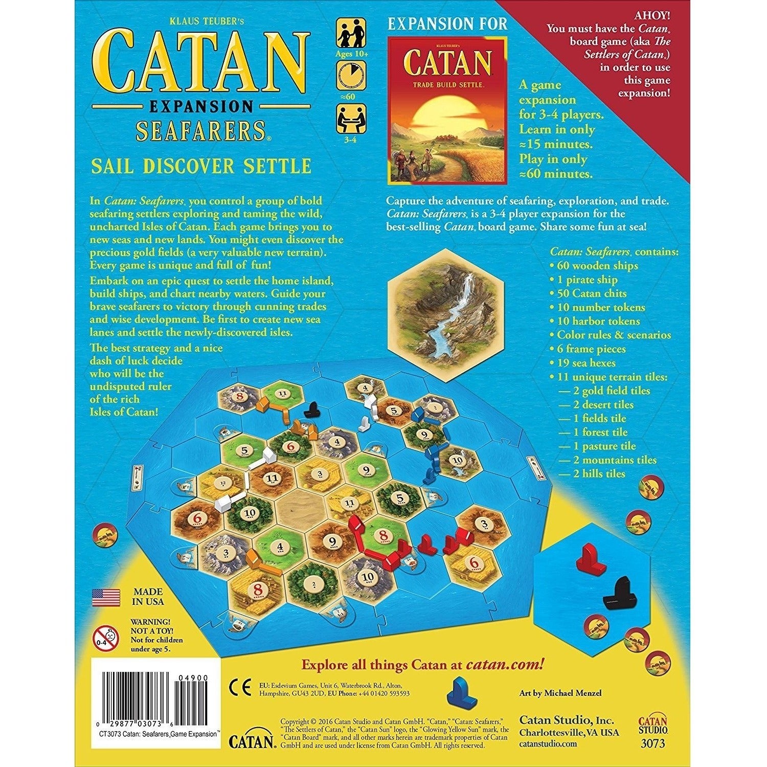 Catan: Seafarers Game Expansion | Board Games