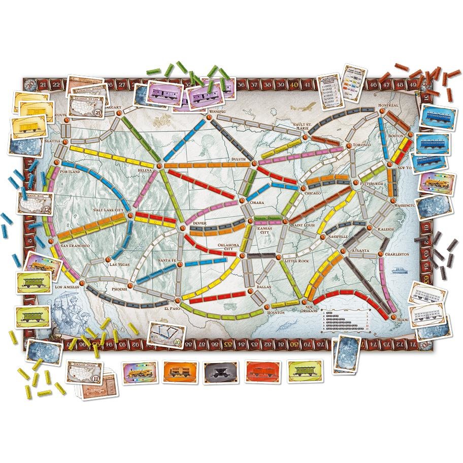 Ticket to ride карта