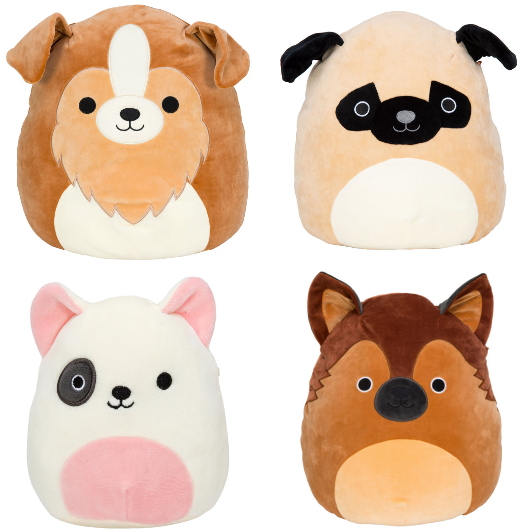 squishmallow plush dog