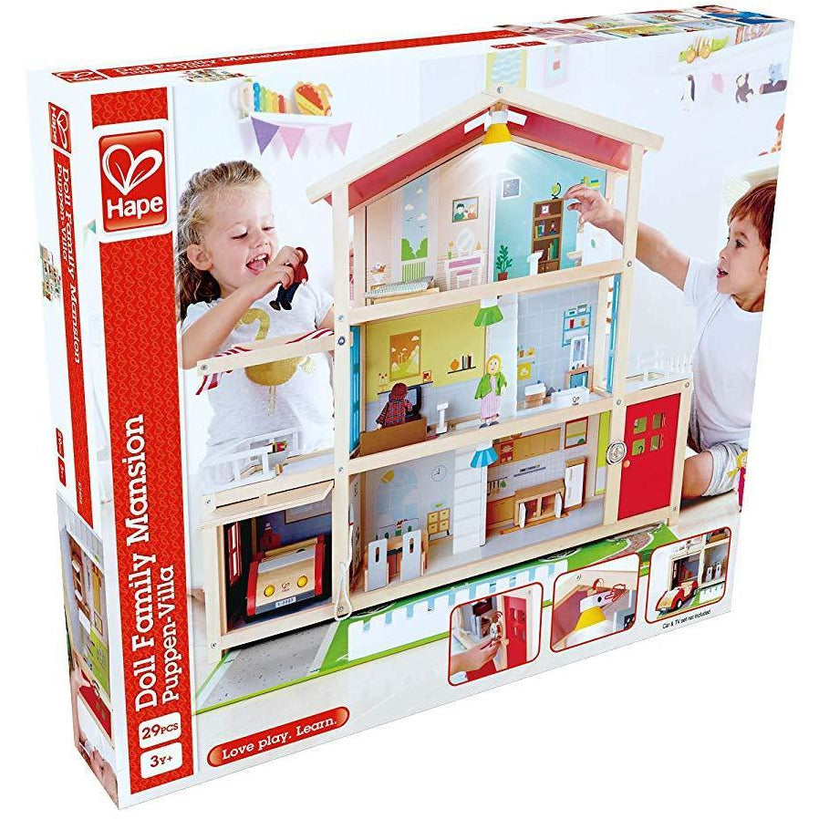 hape doll family mansion reviews