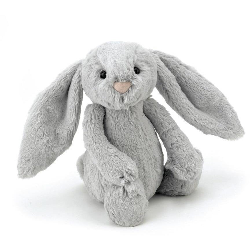 Jellycat Bashful Grey Bunny | Farm and Forest Animals