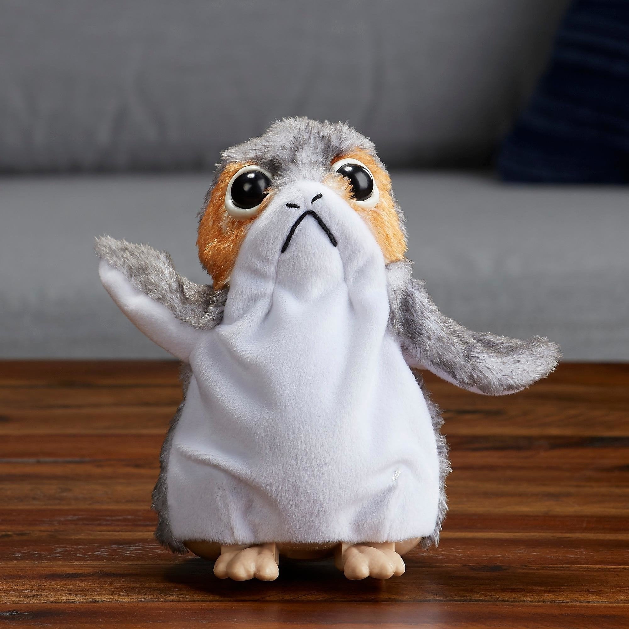 giant stuffed porg