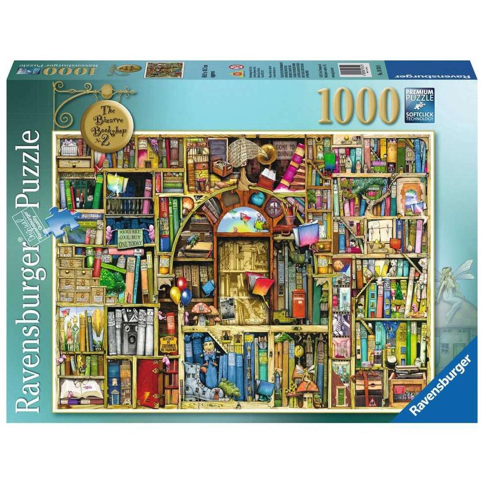 kalkoen Redenaar Verdorde Ravensburger Bizarre Bookshop 1000 Piece Puzzle | Jigsaw Puzzles