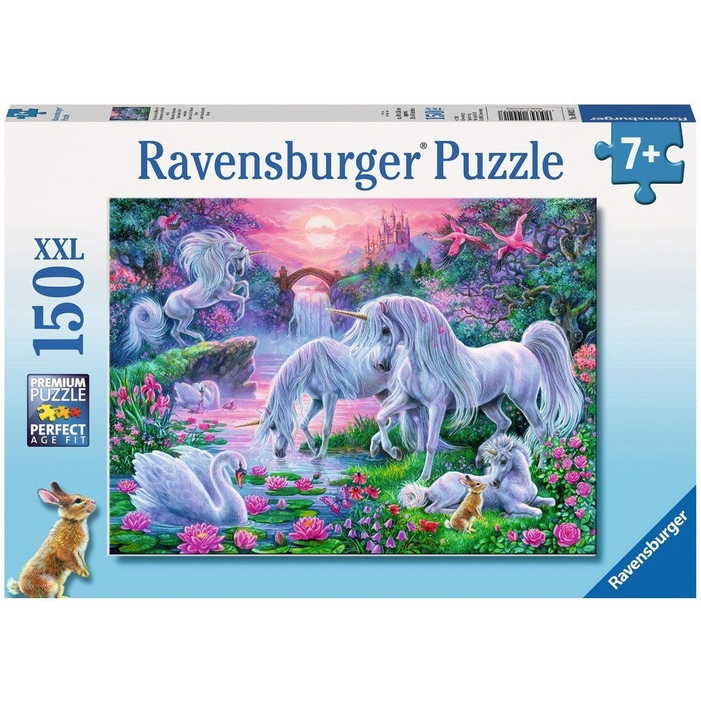 Inactief Reis Ik geloof Ravensburger Unicorns in the Sunset Glow 150 XXL Piece Puzzle | Jigsaw  Puzzles
