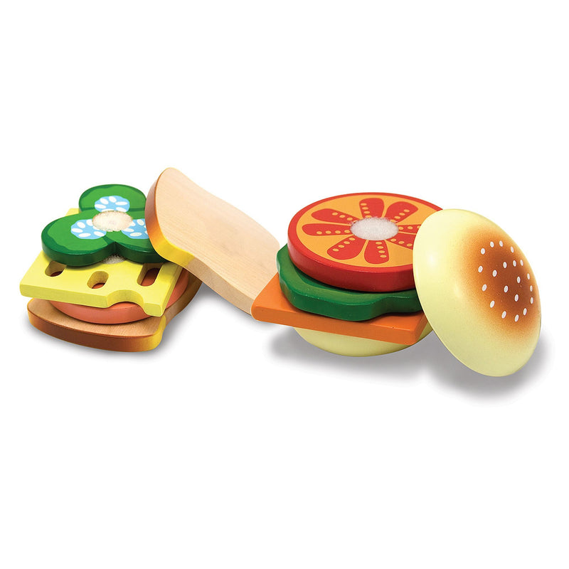 Melissa And Doug Sandwich Making Set Wooden Play Food Play Food And