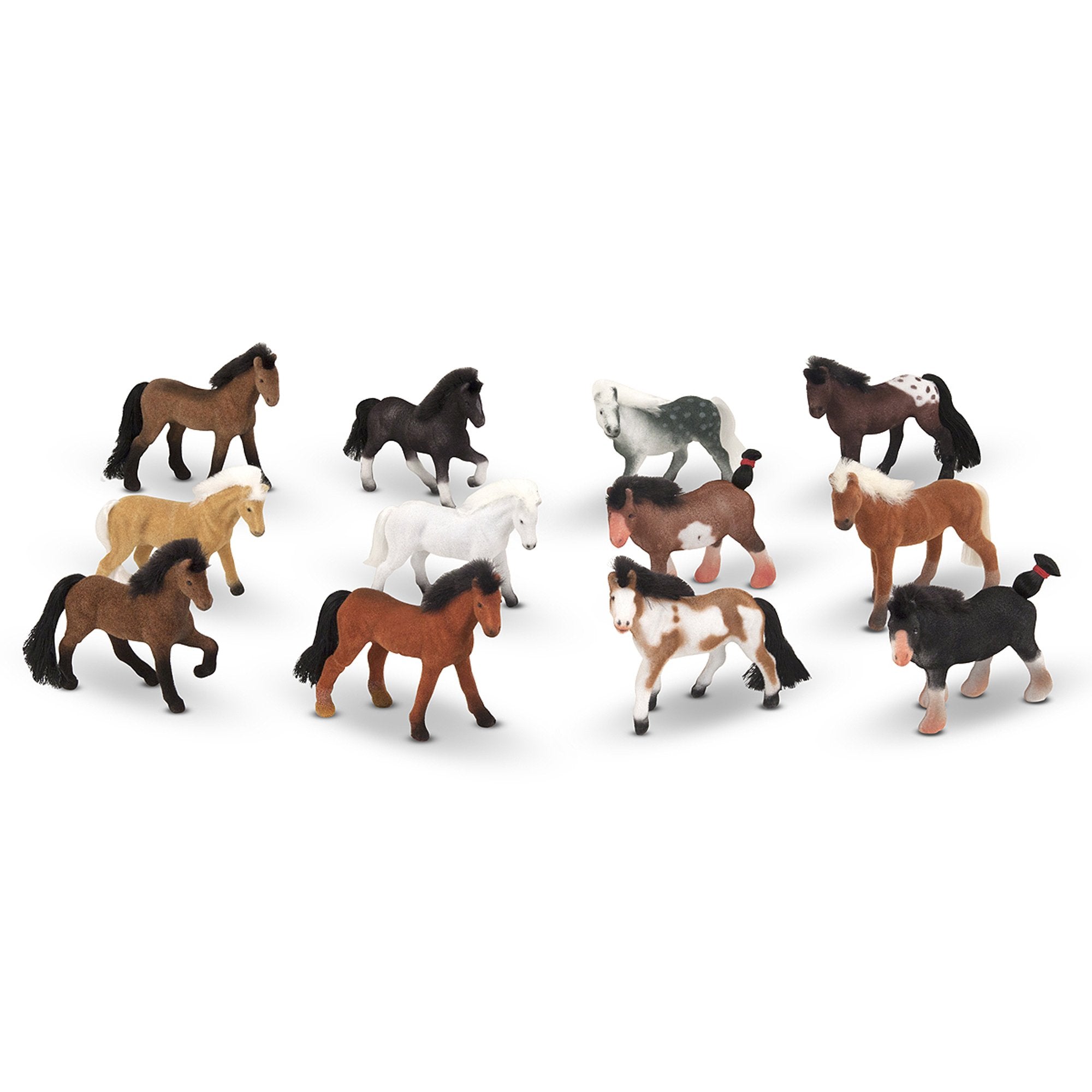 Наборы лошадки. Фигурки Melissa & Doug pasture Pals Collectible Horses 592. Конюшня Melissa and Doug. Melissa & Doug семейка лошадей.