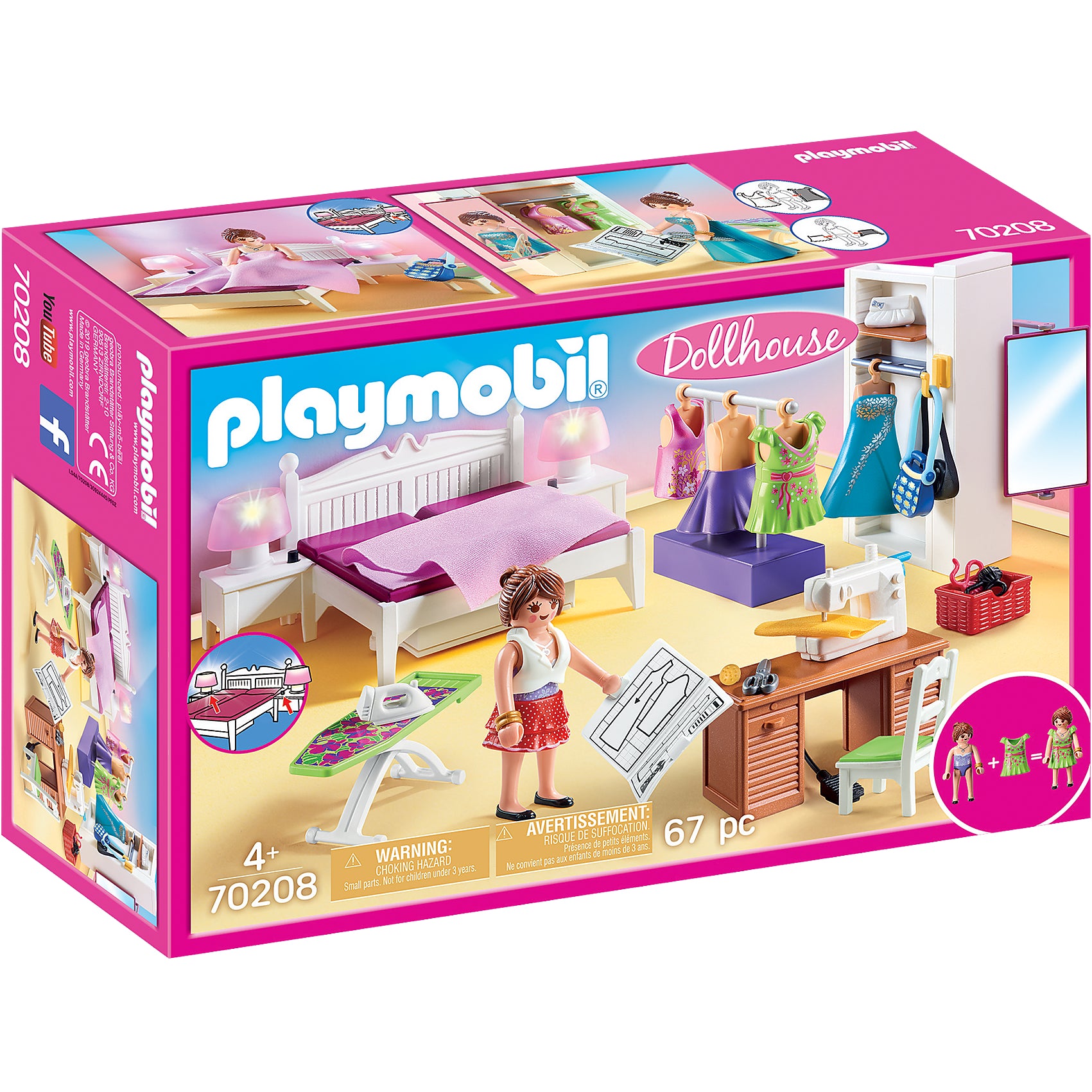 Playmobil 70208 Bedroom with Corner |