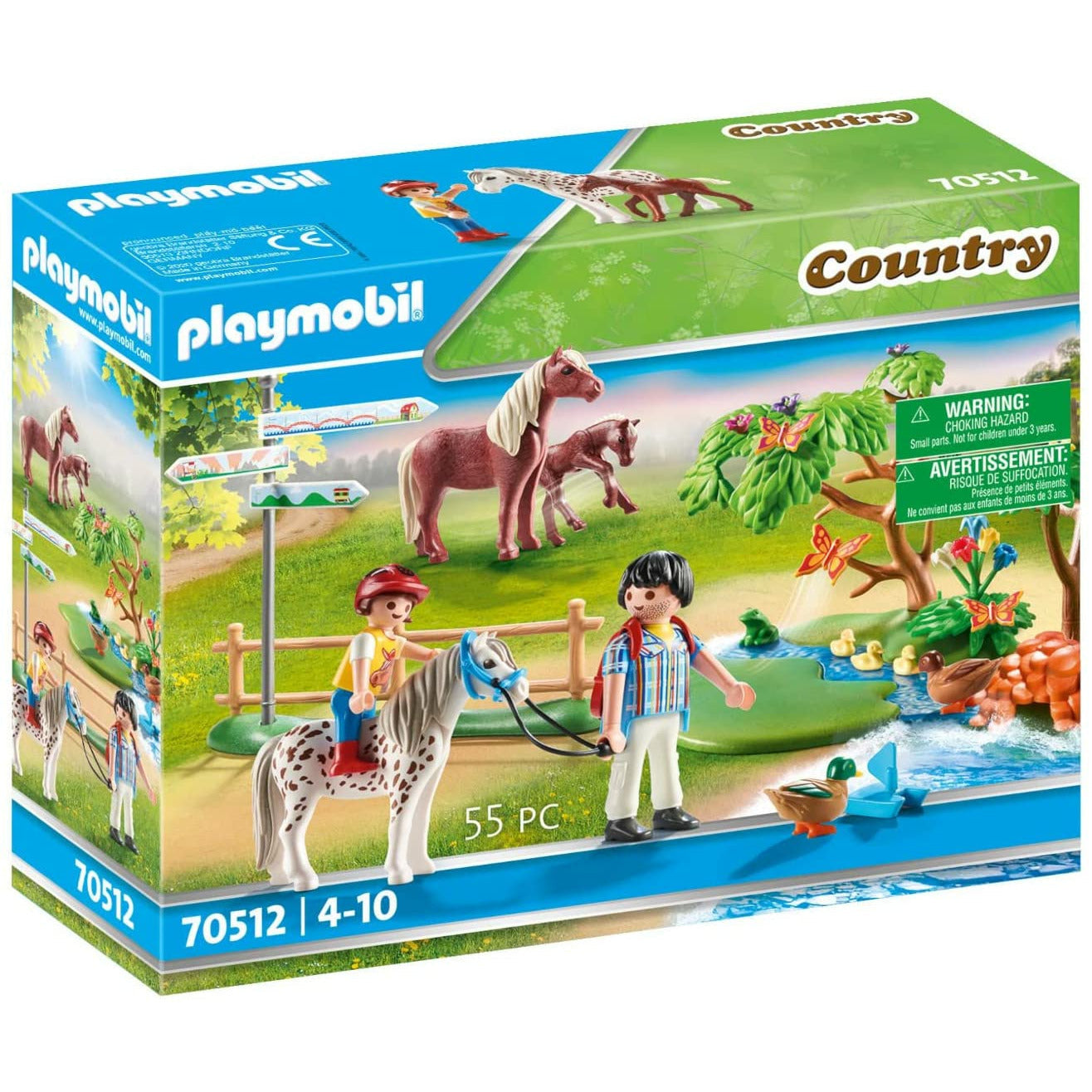 vand smække repulsion Playmobil 70512 Adventure Pony Ride | Playscapes