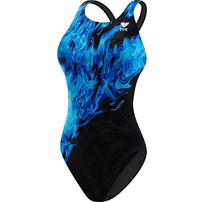 TYR Ignis Maxfit Swimsuit- Blue | Women's Competition Swimwear